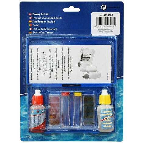 Pool Tester Kit Per Piscina | Test Cloro E PH | DPD | Adatto Per Piscina E Laghetto