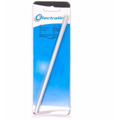 1BLISTER TUBO FILETTATO PER LAMPADARI MM.200BLISTER PEZZI.1