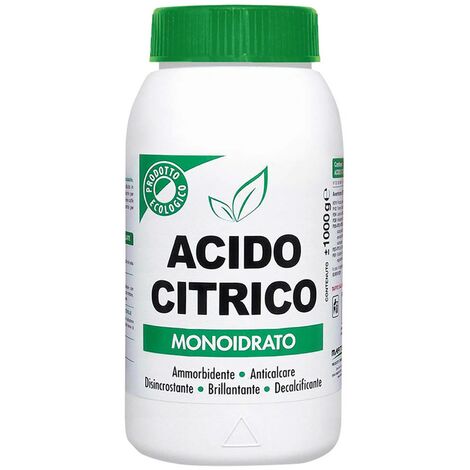 Ácido Cítrico Monohidrato 1 Kg Grado Alimentario (E330) - Extra CEE Para Cocina, Limpieza O Cosmética
