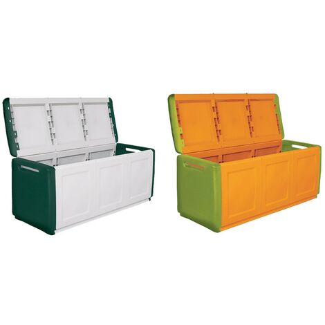 BAULE PORTATUTTO CM 54 X 53 X H 57 - TORTORA/ECRU