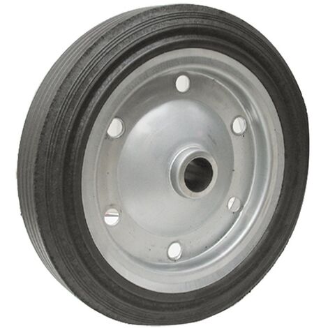 1PZ RUOTA PER BETONIERA PIENA F. 43 mm - ø350 mm