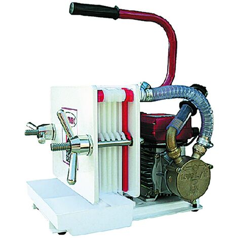 1PZ FILTRO ENOLOGICO A STRATI FILTRANTI 'COLOMBO' 6 - Hp 0,5 - Lt/h. 200/300