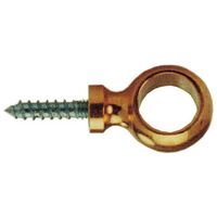1PZ OCCHIOLI OTTONATI PER FERMATAPPETI DIAMETRO 11,6 MM