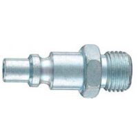 10PZ INNESTO RAPIDO PROFILO ITALIA FILETTATO MASCHIO - attacco 1/4"M art.15/A