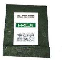 1PZ TELO OCCHIELLATO BORDATO CON ANGOLI RINFORZATI 150 GR. MEDIO - mt.6x8 - gr.150 al mq. - verde/blu