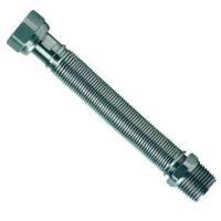 FLESSIBILE ESTENSIBILE 1/2 ACQUA IN ACCIAIO INOX mm.100/200 FEM / MAS FER 241618