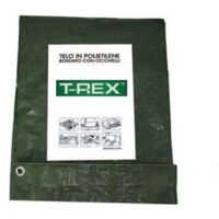 1PZ TELO OCCHIELLATO BORDATO CON ANGOLI RINFORZATI 100 GR. NORMALE - mt.3x4 - gr.100 al mq. - colore verde/blu