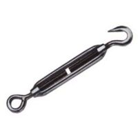 12PZ TENDITORI OCCHIO E GANCIO IN ACCIAIO ZINCATO - mm.12 1/2"