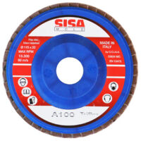 25PZ DISCO LAMELLARE Ï MM. 115 - FORO 22 GRANA 80