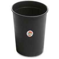 1PZ CESTINO GETTACARTE CHIUSO cm. 28x30 h col. Grigio