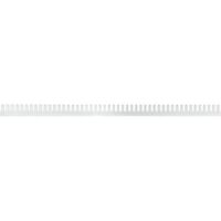 20PZ PETTINE PER PROFILO TENDE IN PVC cm. 30
