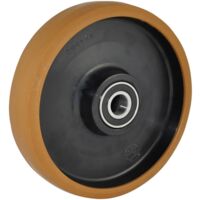 1PZ RUOTA PER TRANSPALLET ricambio mm 200 x 45
