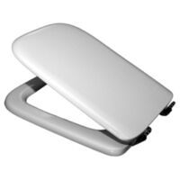 1PZ COPRIVASO cm 34x41,3 IN LEGNO-POLIESTERE CONCA COLORE BIANCO