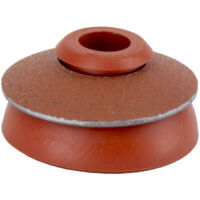 200PZ GUARNIZIONE EPDM OMBRELLONE CON RONDELLA IN ACCIAIO ROSSO TEGOLA