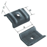 1BS BS CAVALLOTTI X COIBIENTATI MM 46X17X16 ZINCATA(PZ.10)