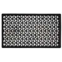 5PZ ZERBINO STELLATO NERO CON BORDO 40X70 CM