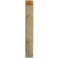 1PZ PALI RETTANGOLARI IN LEGNO TRATTATI ED IMPREGNATI PER RECINTO/STACCIONATA/STECCATO DIMENSIONI CM 7X7 ALTEZZA CM 300H