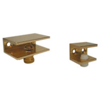 6BL REGGIMENSOLE IN OTTONE LUCIDO MM. 25X30 (PZ.2) SPESSORE 10 MM