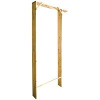 1PZ FALSO TELAIO IN LEGNO PER PORTE INTERNE luce netta cm 70/100 x 10,5 x h 215
