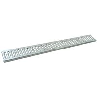 1PZ GRIGLIA ZINCATA PER CANALETTA A15 cm 99,5 x 12,6 x H. 2,0