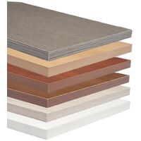 5PZ MENSOLA IN TRUCIOLARE 'ECOPAN' 60 x 40 x 1,8 - acero