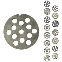 1PZ PIASTRA PER TRITACARNE N. 12 F. 20 (4 fori)