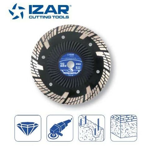 disque diamant Izar pour matériaux durs de 230 mm