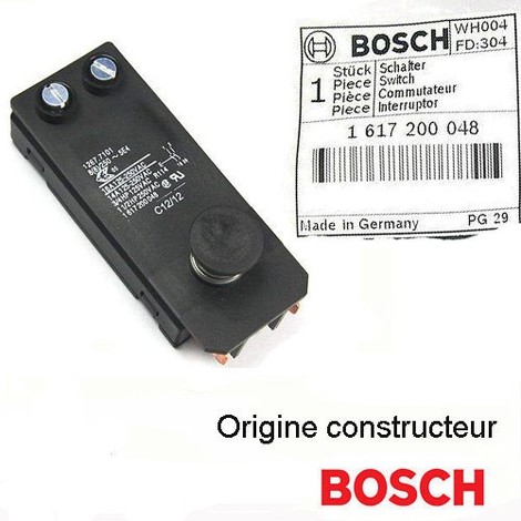 balais charbon GBH11DE GSH11E GBH10DC GSH10C Bosch pièce