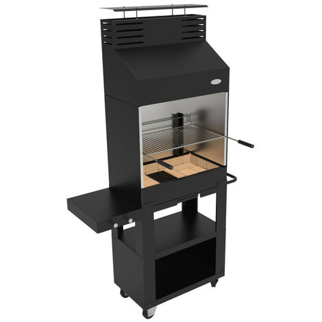 Barbecue à Charbon Avec Fumoir Déporté – Portable Et Complet – Neuf En Boîte