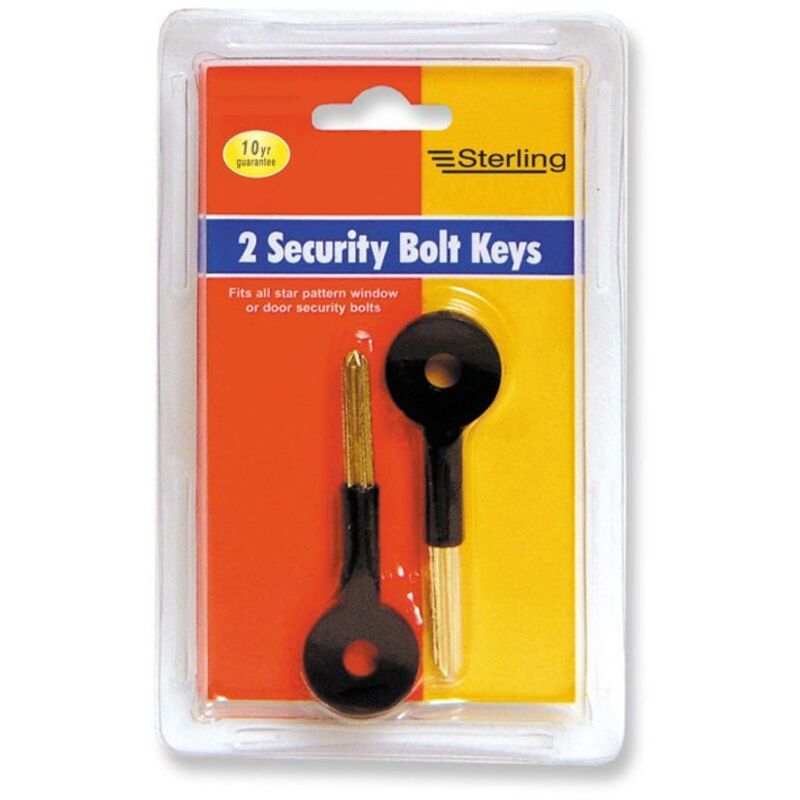 Sterling SBK200 2 x Universal Rack Bolt Keys