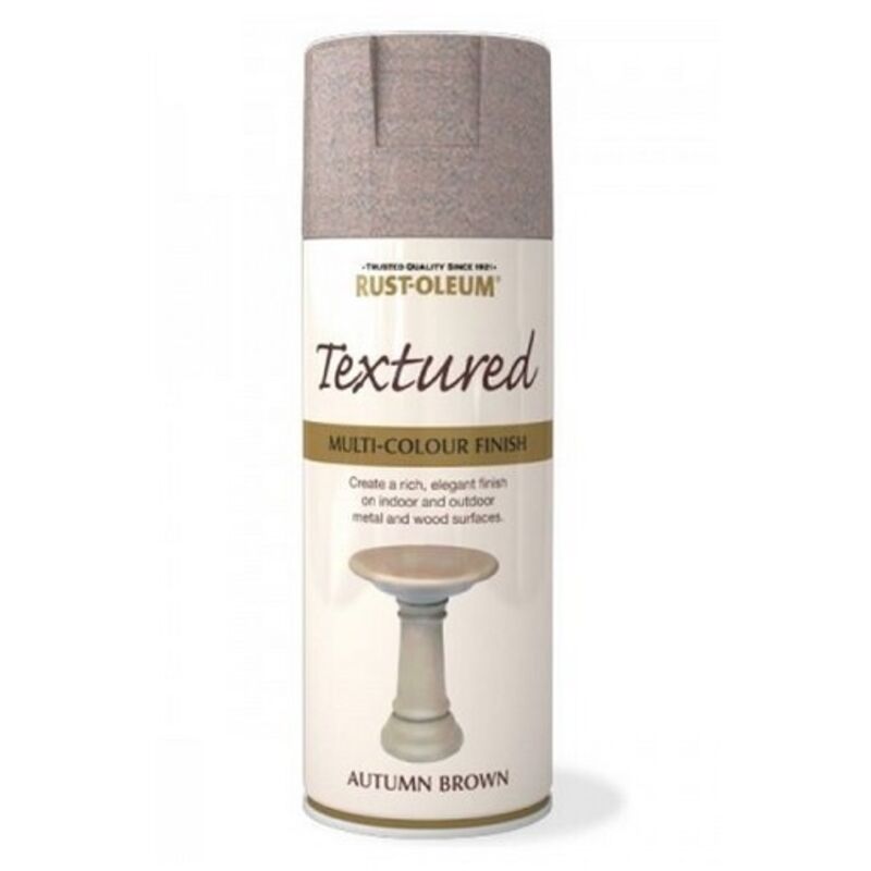 Rustoleum Textured Finish Spray Paint Autumn Brown 400ml
