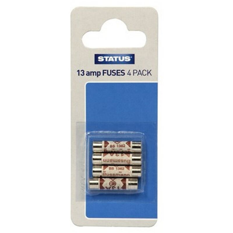 Status Fuses 13 Amp Pack of 4