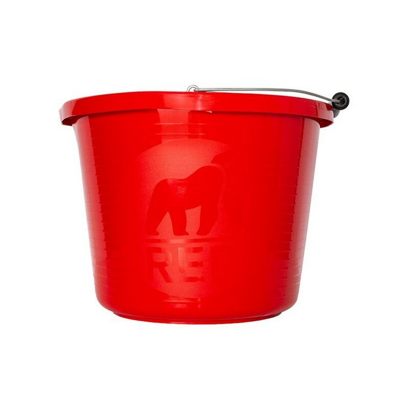 Gorilla Premium Red Builders Bucket 3 Gallon / 14L