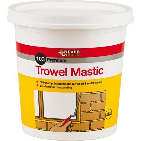 Everbuild 103 Red Trowel Mastic 3kg