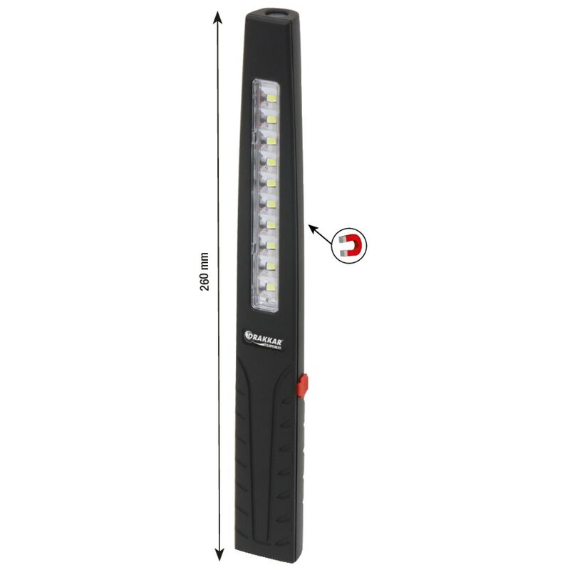 Baladeuse d´atelier LED portable pliable 180° DRAKKAR