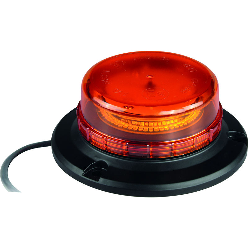 SODISE - Gyrophare LED extra plat double flash sur tige flexible