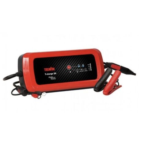 Chargeur électronique de batterie mainteneur de charge  12/24V  T-charge 20  batterie plomb-110w TELWIN S04436