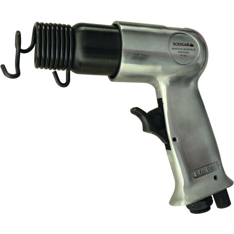 Marteau Piqueur Burineur pneumatique Pistolet Perforateur + 4 burins de 125  mm