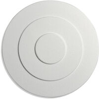 Decosa Rosette Annabelle, weiß, Ø 32 cm - 1 Stück