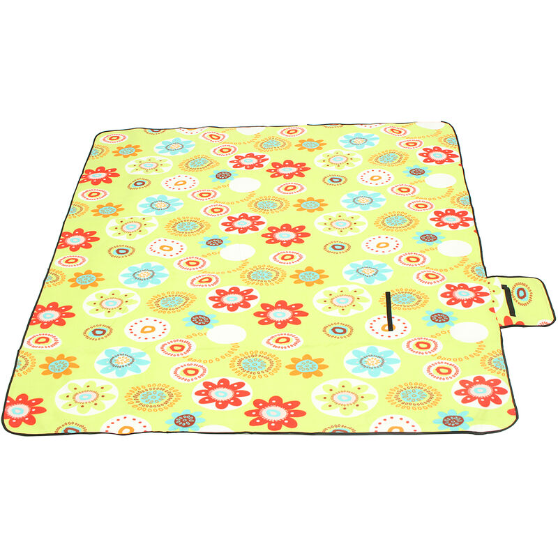 Hengda Auvent tapis étanche camping tapis tente sol extérieur tente bâche  pique-nique couverture caravane 250x250CM