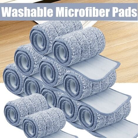 Tampons lavables pour serpillère à vapeur en microfibre pour