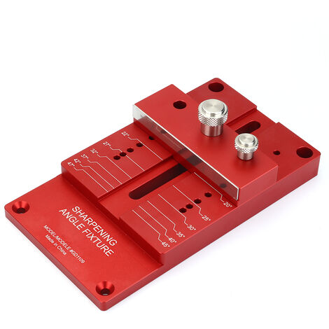 Guide D'affûtage Réglable En Alliage D'aluminium - Parfait Pour Les Ciseaux à Bois, Rabots Et Outils De Menuiserie