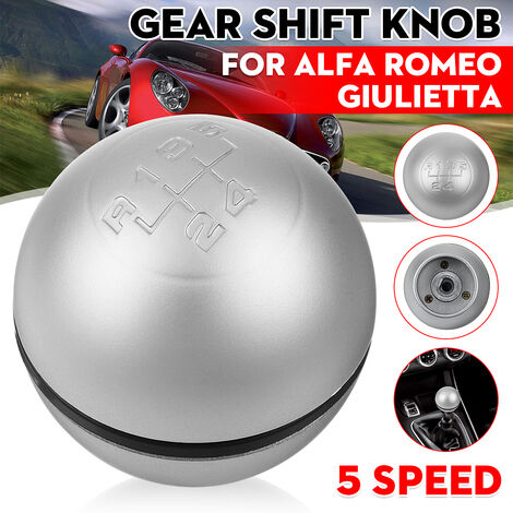 Pommeau de levier de vitesses à 5 vitesses pour Alfa Romeo Giulietta SwagX