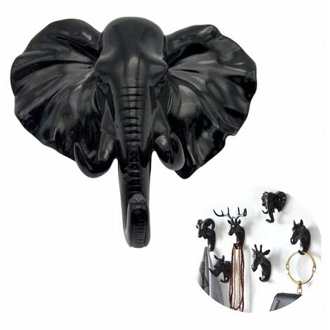 Elephant Shape Bath Rack Hook Shower Bracket Shower Head Holder Wall Mounted 