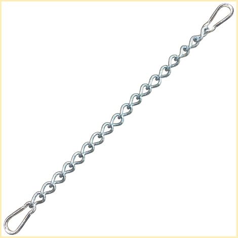 Chain with Two Carabiners, Variable Attachment for Hammock Chair | up to 230 kg (Chain 66 cm)