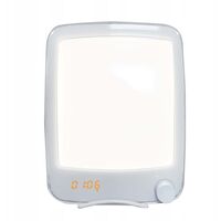 Phototherapy lamp, antidepressive lamp phototherapy light therapy and bright SAD, sunrise and sunset simulation, musical alarm clock, bionic solar lamp, white standard white