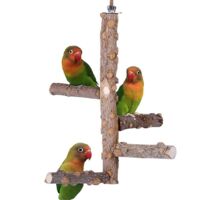 Parrot holder, parrot toy, bite toy, pepper wood, activity support