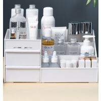 Makeup Organizer for Cosmetics Large Capacity Cosmetic Storage Box Organizer Desk Jewelry Nail Polish Makeup Drawer