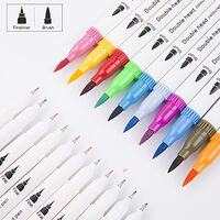 Acrylic Paint Marker Pen 90 Colors Pen Acrylic Marker Washable Watercolor Pen with Flexible Point