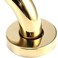 Shower Grab Bar Safety Bathroom Stainless Steel Gold Plated Bathtub Handrail Safety Hand Bar Bathroom Accessory 30cm